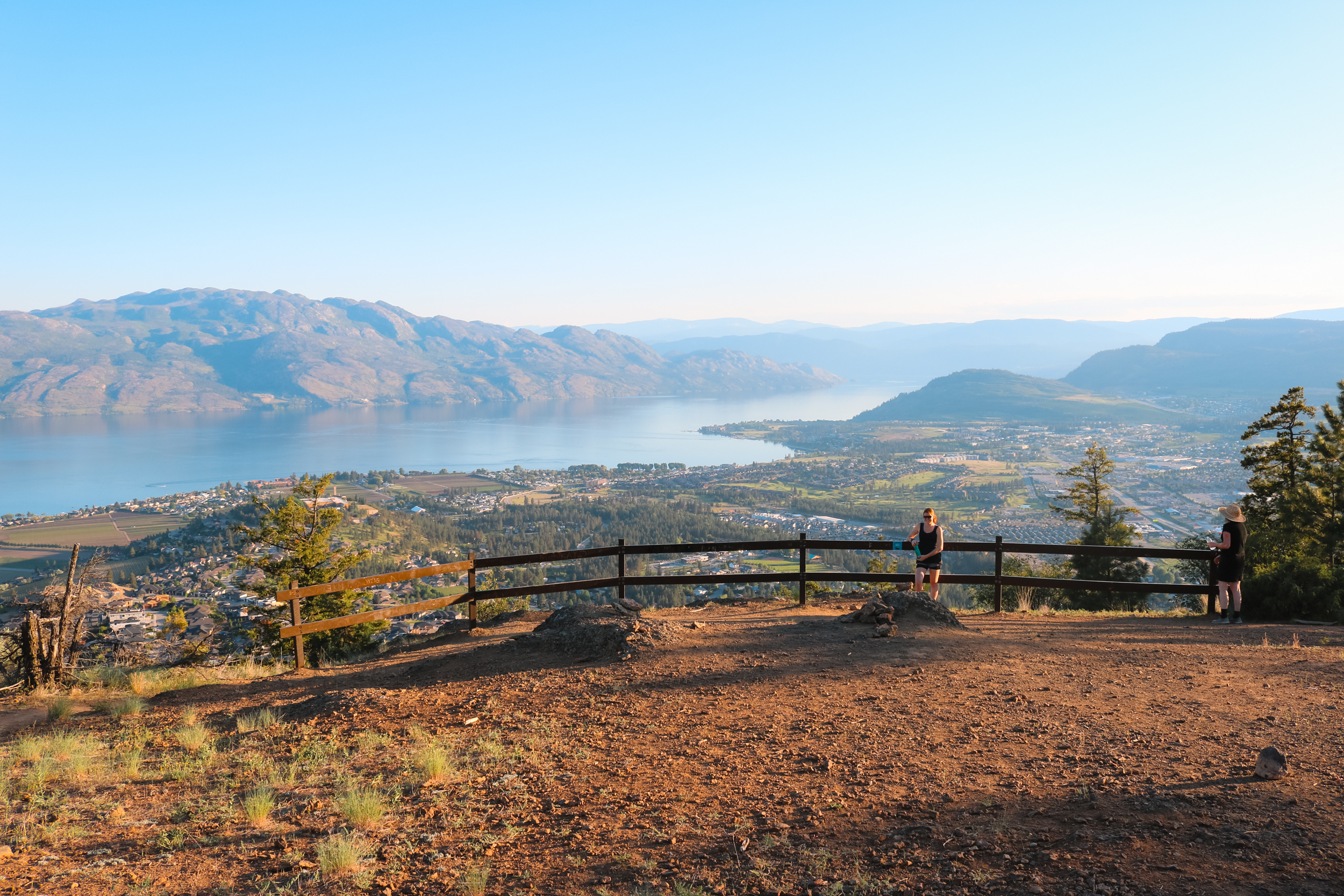 Boucherie Rush Trail on Mt Boucherie in West Kelowna, BC