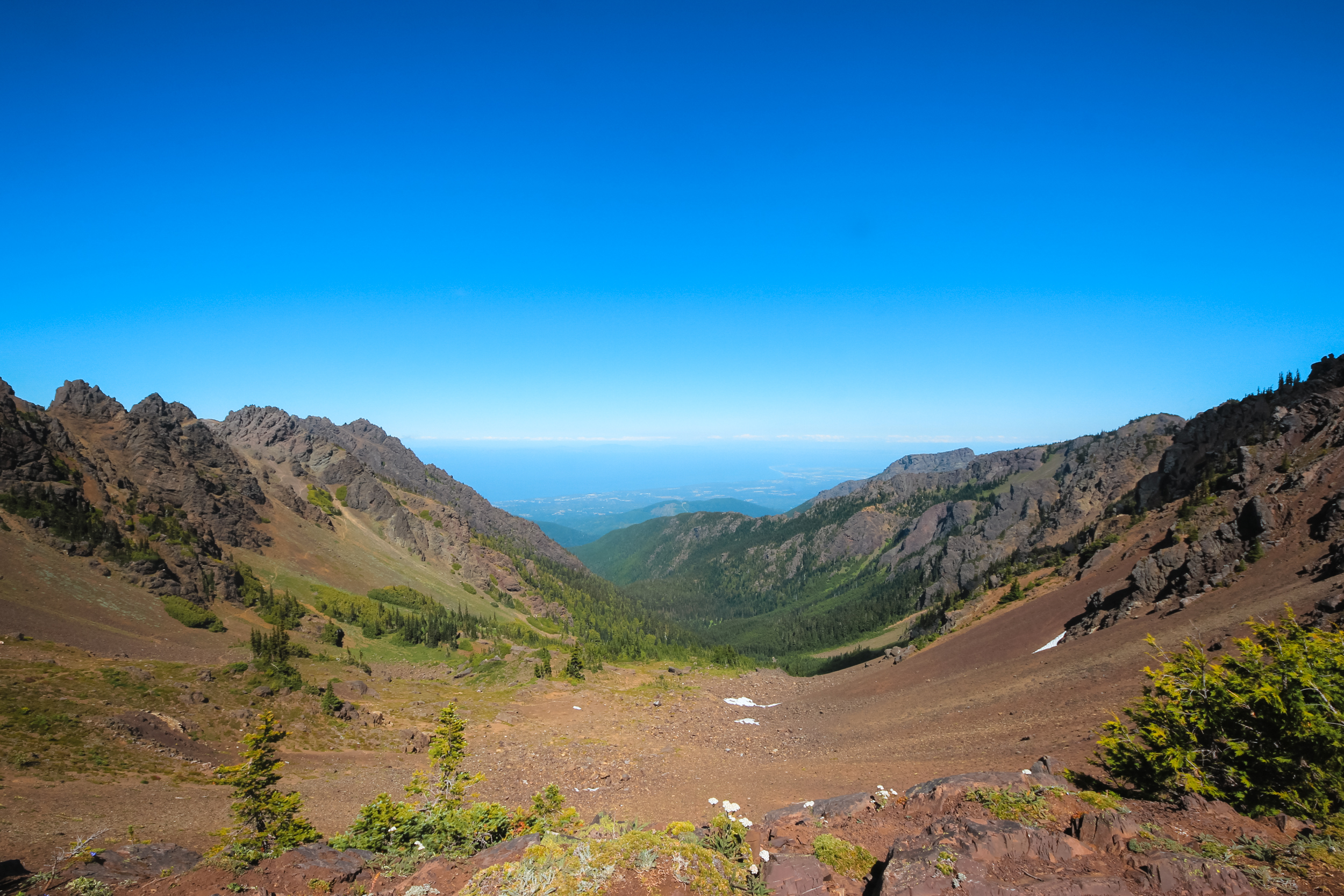 Klahhane Ridge in Olympic National Park, Washington