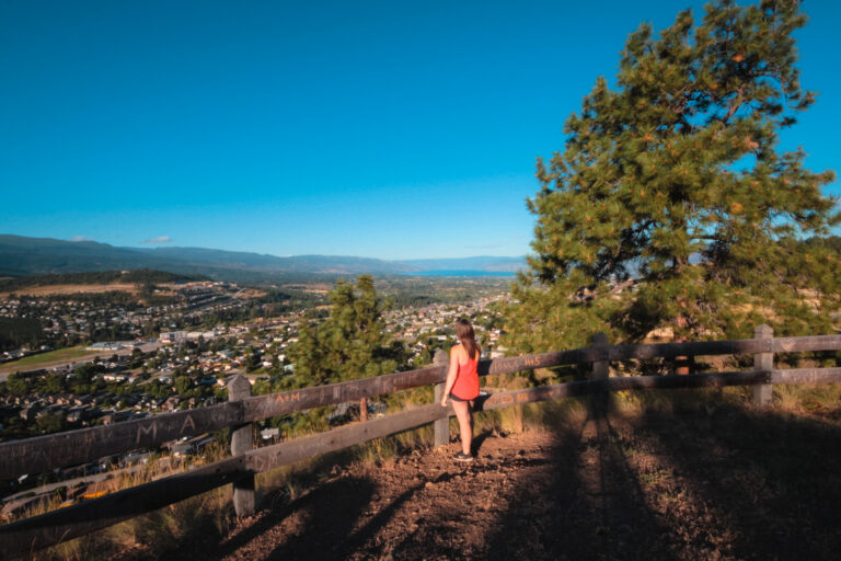 Black Mountain Viewpoint in Kelowna, BC