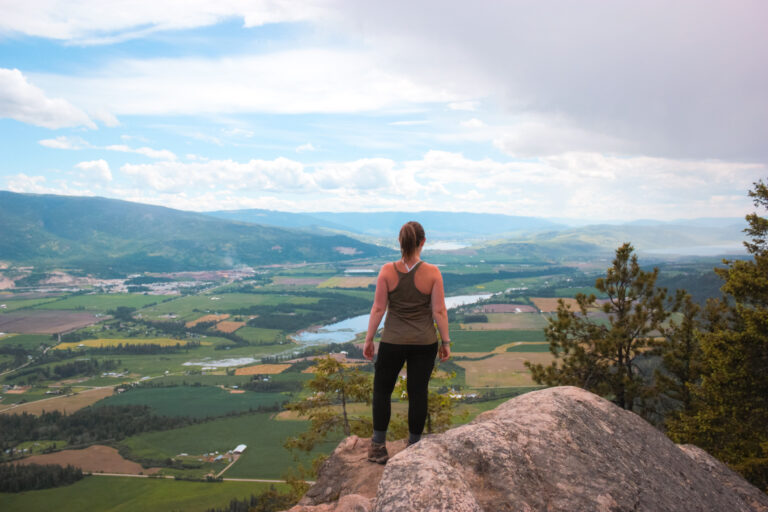 Mount Rose Swanson Hiking Trail in Armstrong, BC