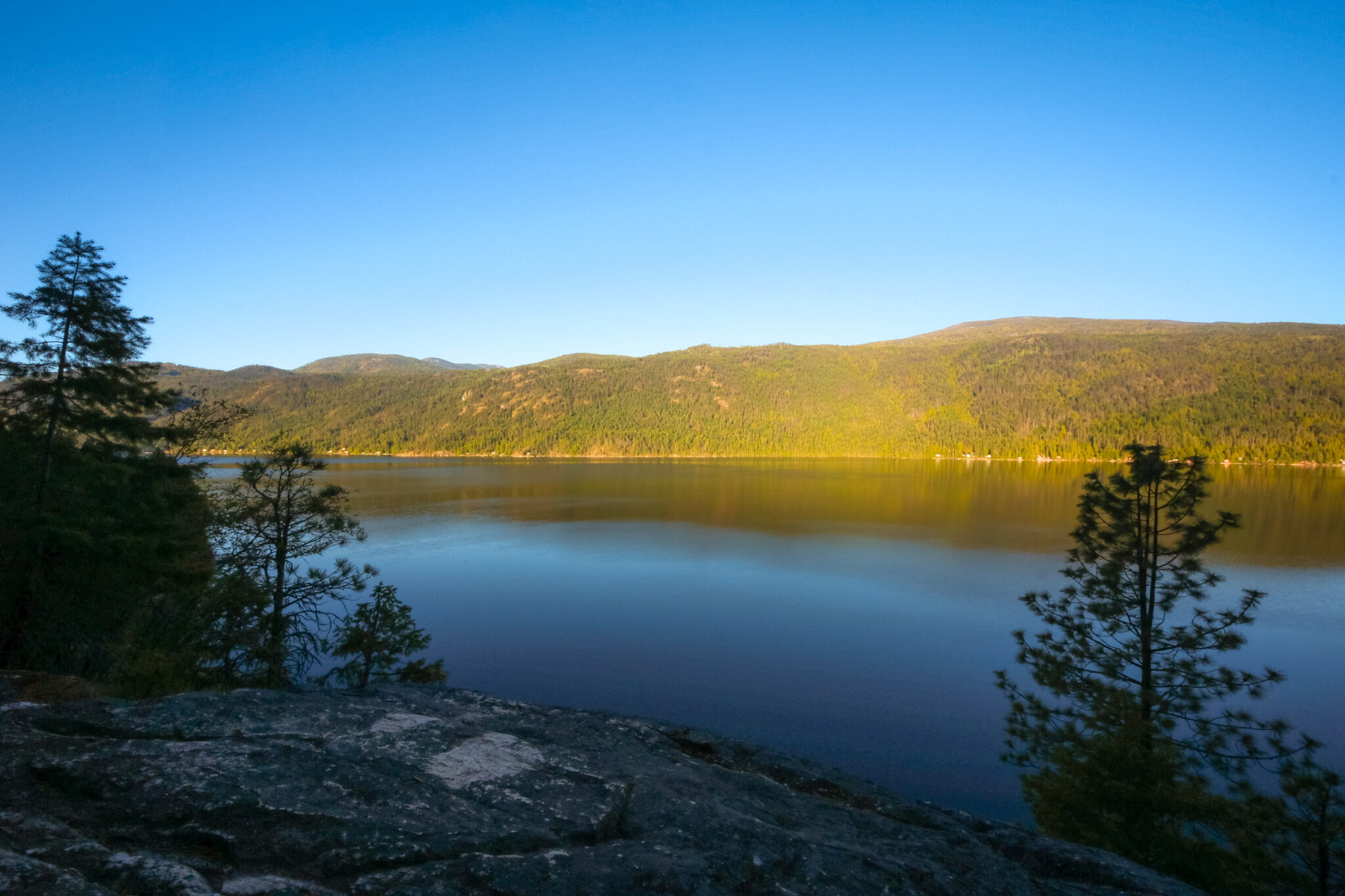 Texas Creek Campground in Gladstone Provincial Park, BC