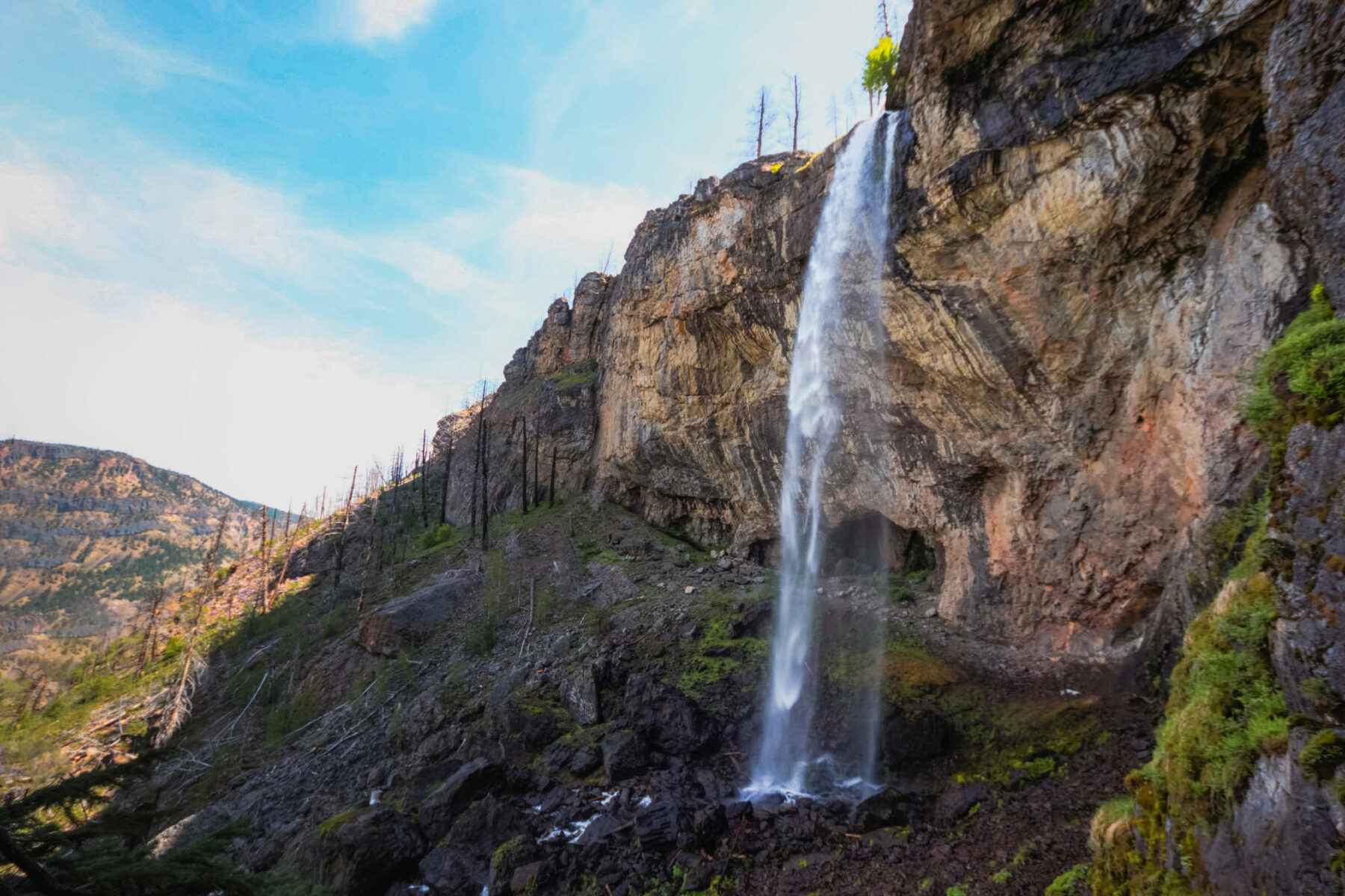 Christie Falls Hiking Trail in West Kelowna, BC