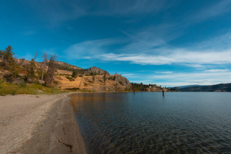 Bear Creek Provincial Park in Kelowna, BC