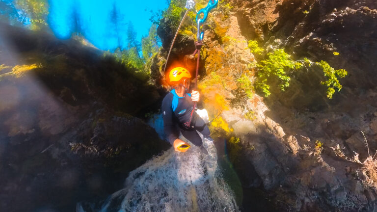 Guided Canyoning & Rappelling Tour in Kelowna